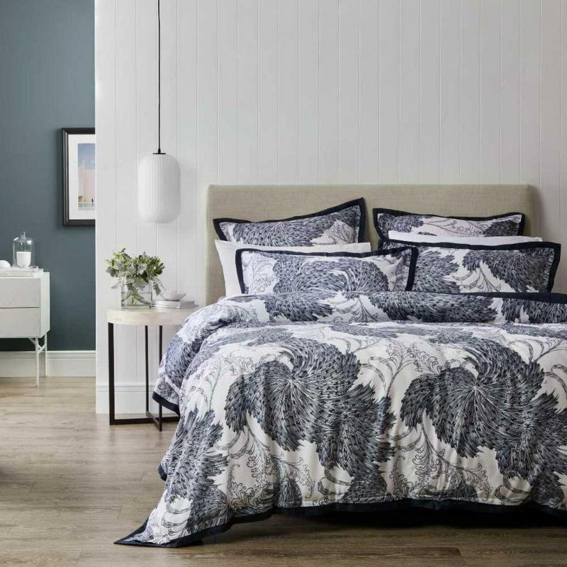 Private Collection Sago Quilt Cover Set | King Bed | Ink