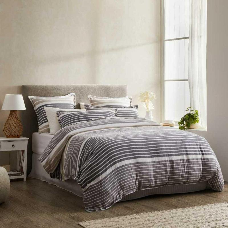 Private Collection Kalan Quilt Cover Set | Queen Bed | Natural