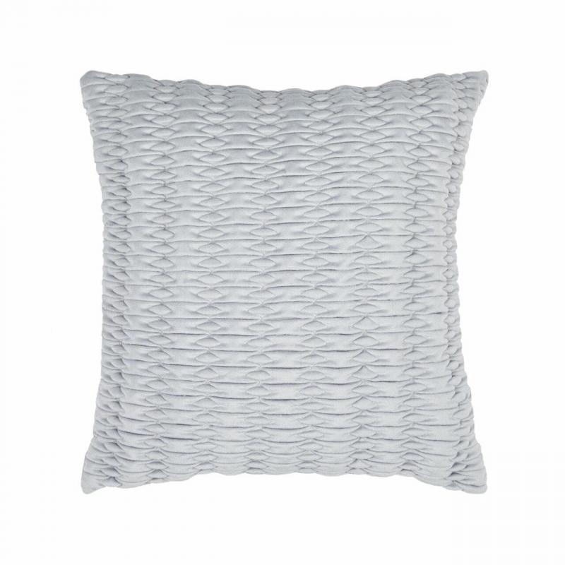 Private Collection Loxton Square Filled Cushion | Platinum