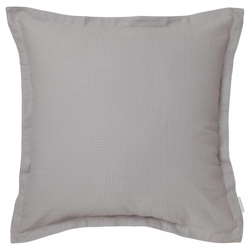 Platinum Logan & Mason Ascot European Pillowcase | Pewter