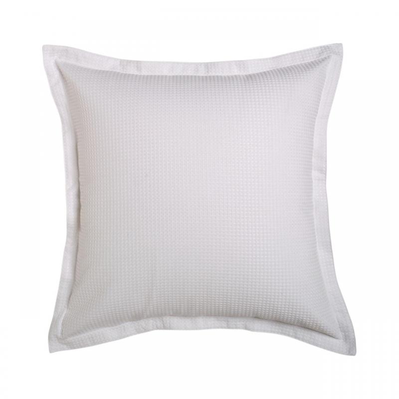 Platinum Logan & Mason Ascot European Pillowcase | White 