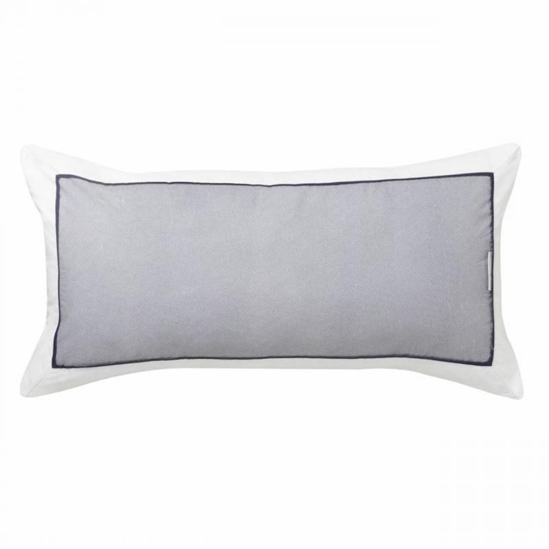 Logan & Mason Essex Long Filled Cushion | Navy 