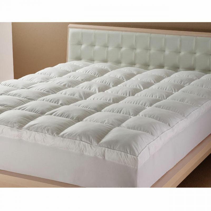 Logan & Mason Fitted Pillowtop Mattress Topper 1100GSM Single Bed