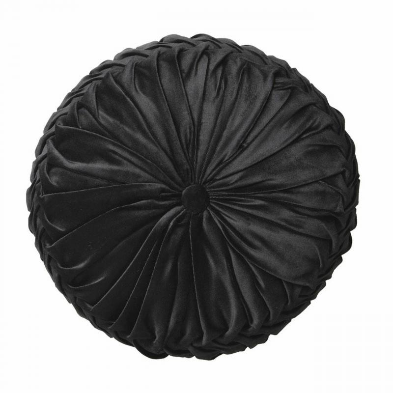 Logan & Mason Tempo Round Filled Cushion | Black 