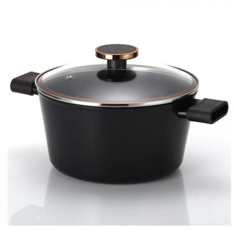 Neoflam Noblesse Casserole Induction with Glass Lid 24cm 