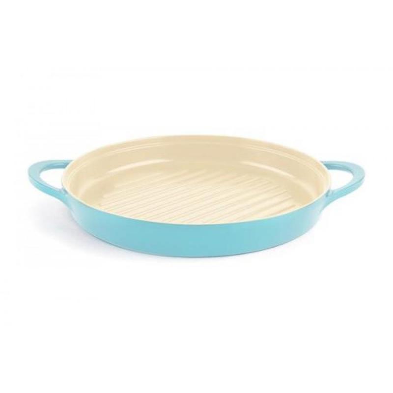 Neoflam Australia Retro Round Grill Induction with Die-Casted Lid 26cm | Mint Green