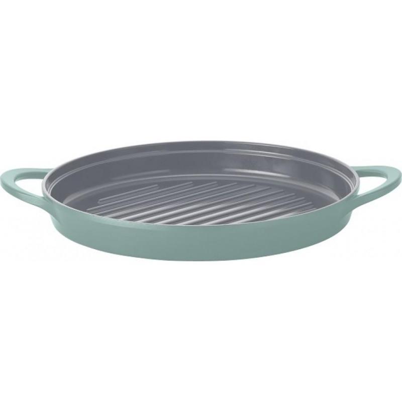 Neoflam Australia Retro Round Grill Induction with Die-Casted Lid 26cm | Green