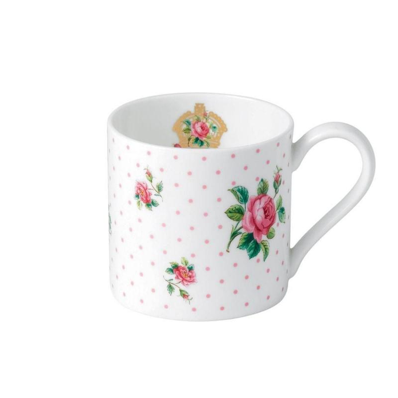 Royal Albert Cheeky Pink Pink Roses Modern Mug