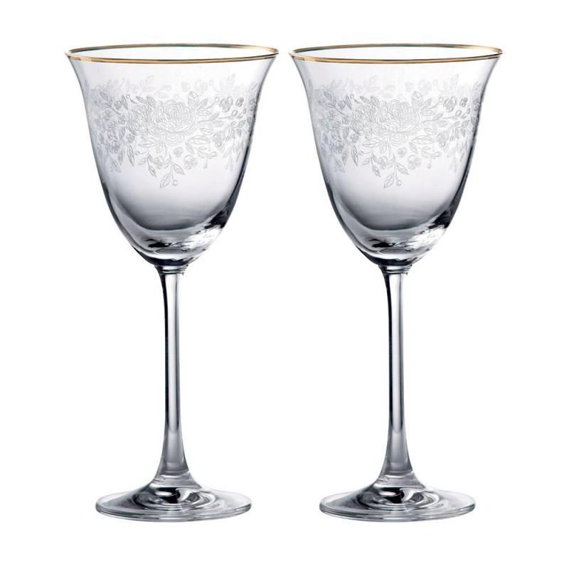 Royal Albert Old Country Roses Wine Glass Pair
