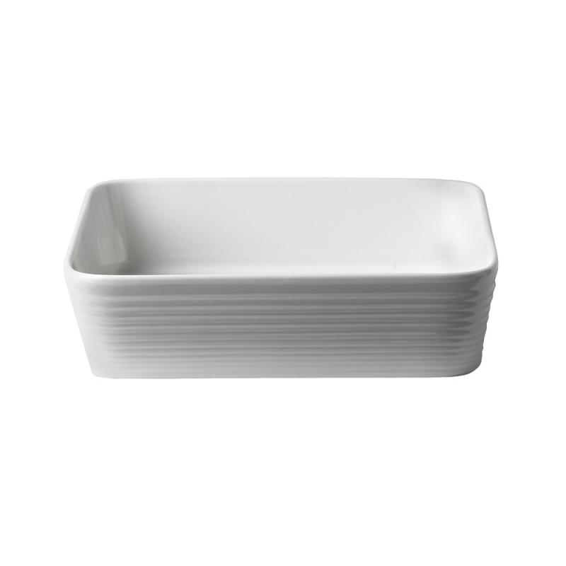 Royal Doulton Maze White Large Square Roaster | 25cm