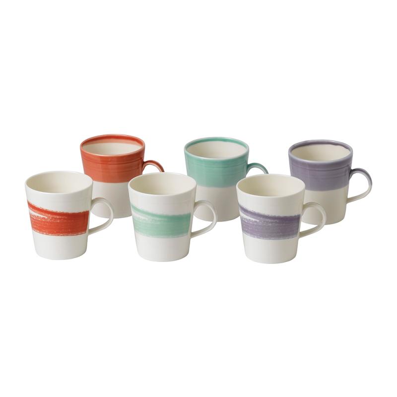 Royal Doulton 1815 BOLD Mugs 500ml Grande (Set of 6)