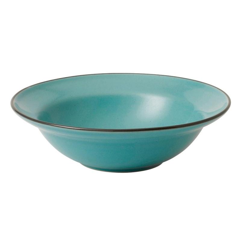 Royal Doulton Gordon Ramsay Union Street Cafe Blue Cereal Bowl 18cm