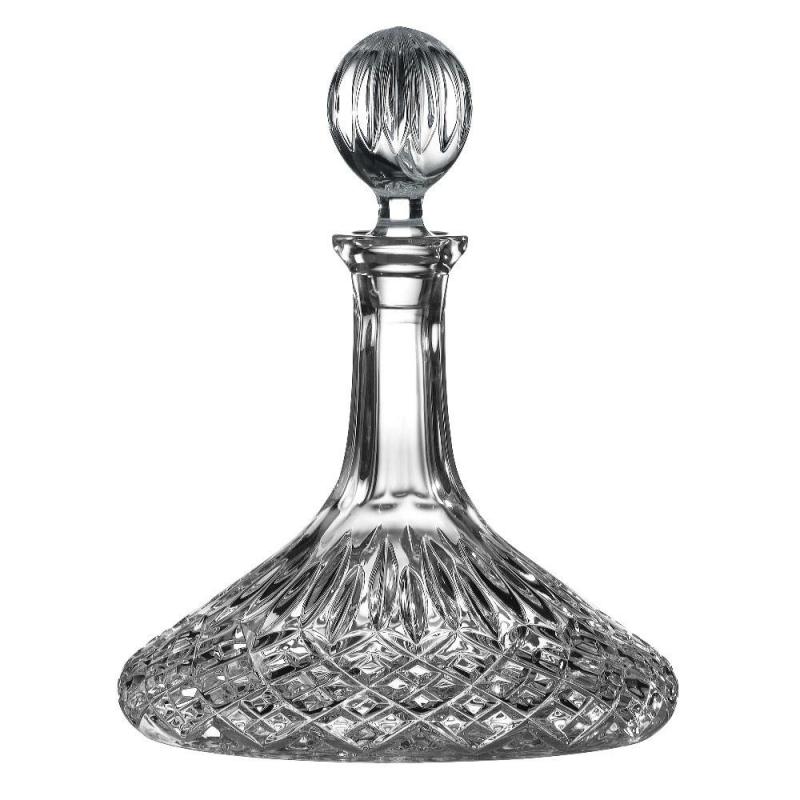 Royal Doulton Highclere Crystal Ships Decanter