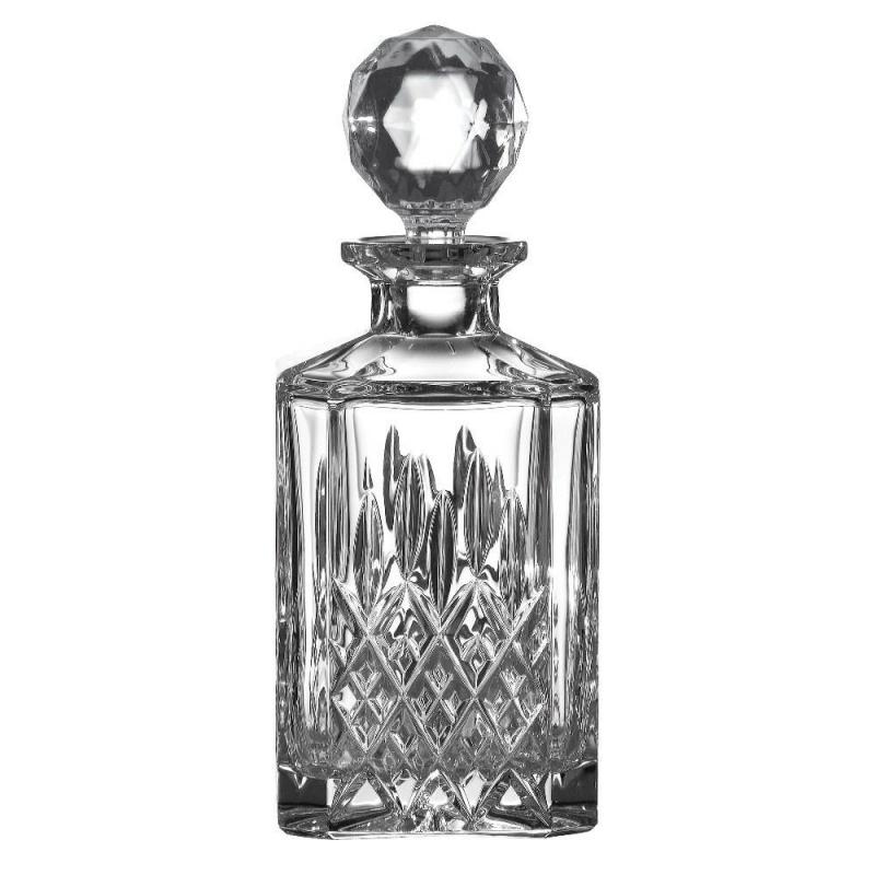 Royal Doulton Highclere Premium Crystal Square Spirit Decanter | 800ml