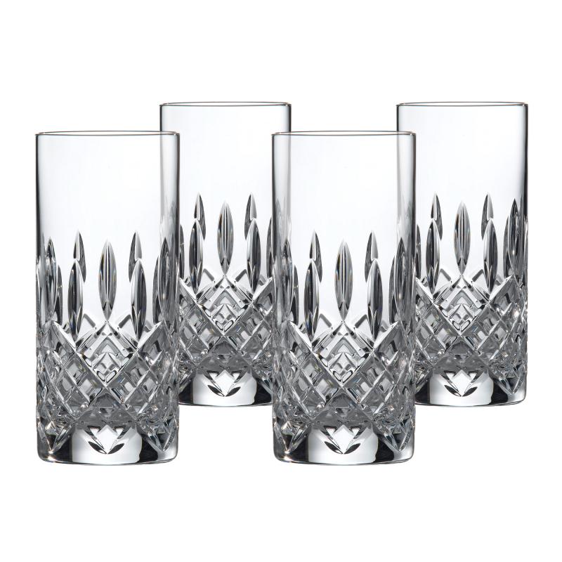 Royal Doulton Highclere Premium Crystal Highball Tumbler 350ml | Set of 4