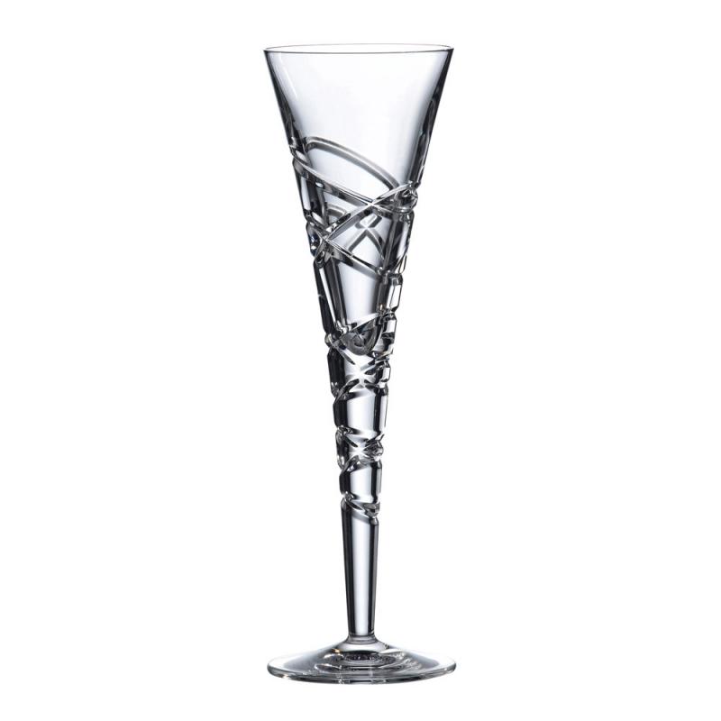 Royal Doulton Saturn Nouveau Crystal Flute | Set Of 4 