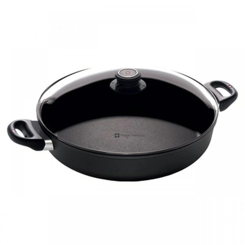 Swiss Diamond XD Nonstick Sauteuse with Lid 32cm