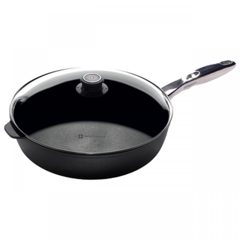 Swiss Diamond XD Nonstick Deep Saute Pan With Stainless Steel Handle & Lid 32cm