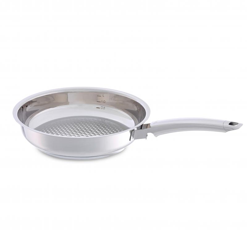Fissler Crispy Steelux Premium Fry Pan 24cm