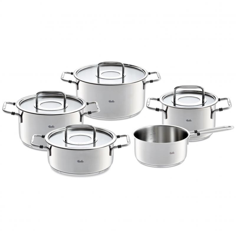 Fissler Bonn with Glass Lids | 5 Piece Set 