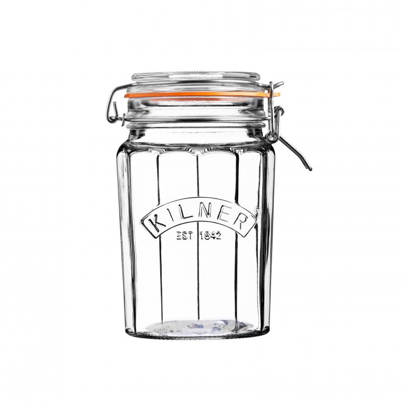 Kilner Facetted Clip Top Jar | 950ml