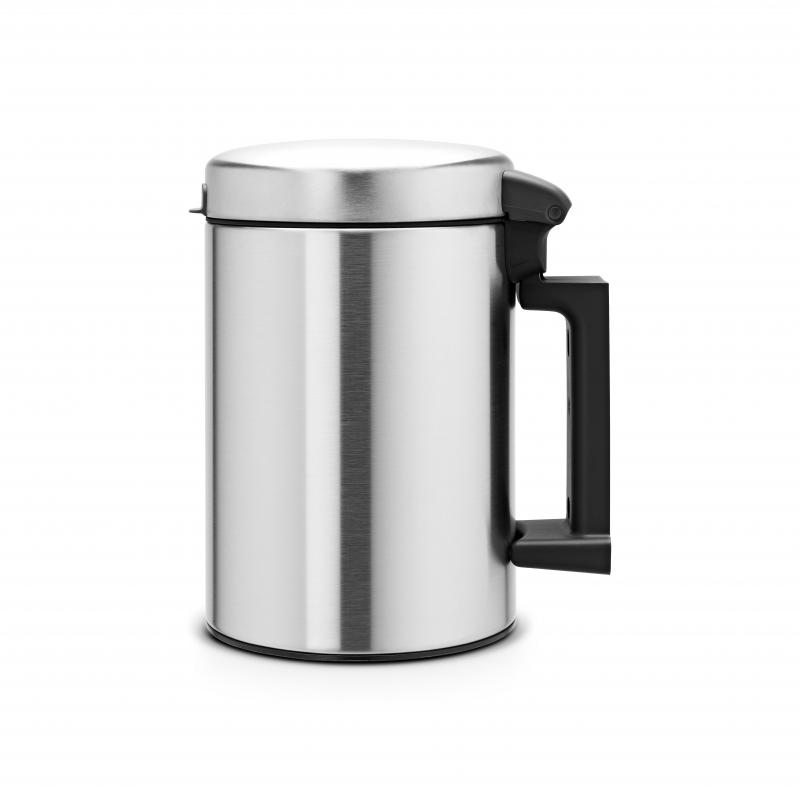Brabantia NewIcon Wall Mounted Bin | 3L Matt steel