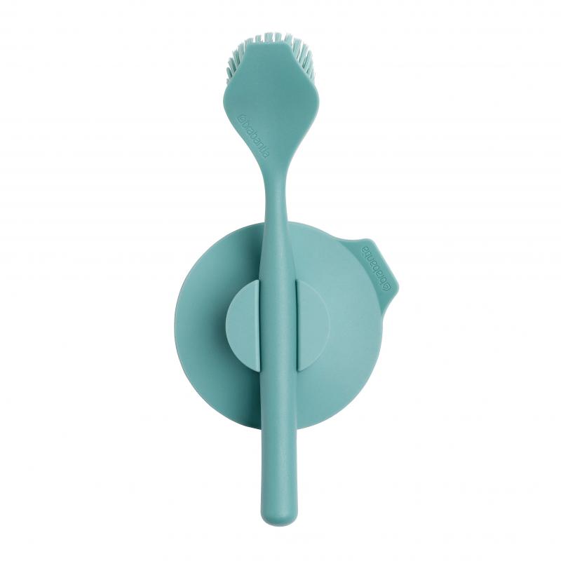 Brabantia Dish Brush with Suction Cup Holder | Mint