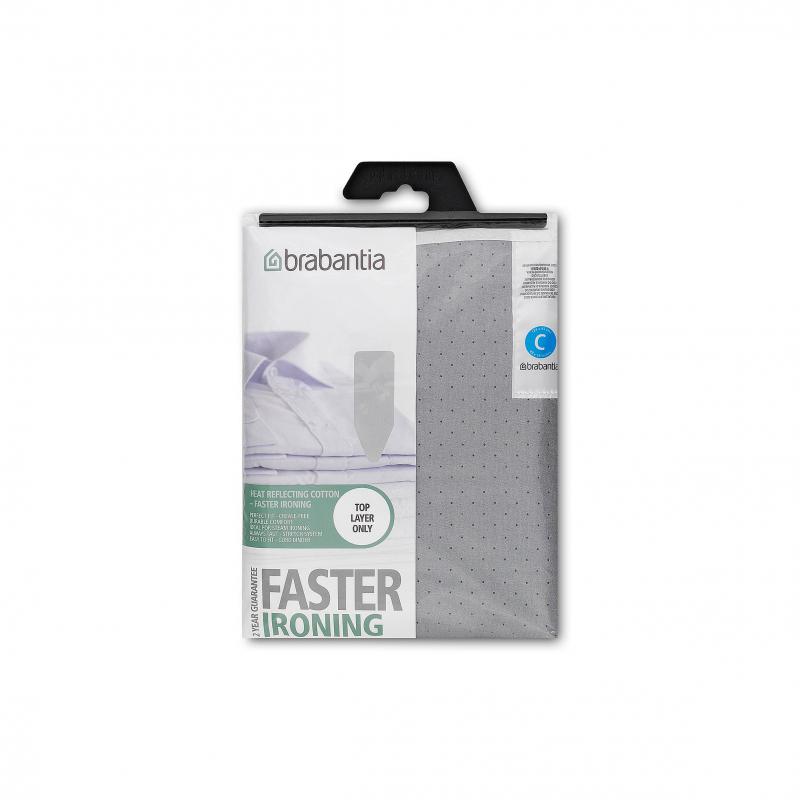 Brabantia Replacement Cover 124x45 (C) Metallised 2MM Foam | Grey
