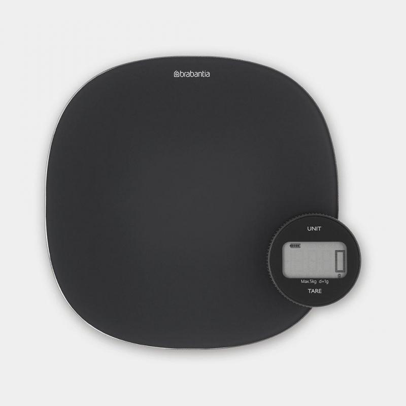 Brabantia Kitchen Scales+ Dark Grey