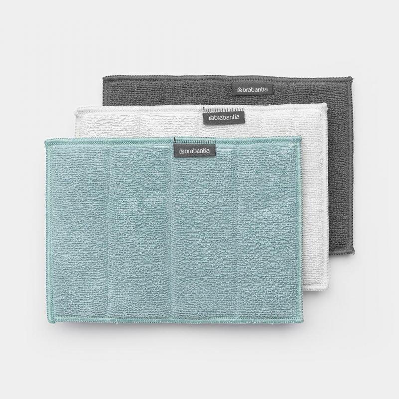 Brabantia Microfiber Cleaning Pads | Set of 3