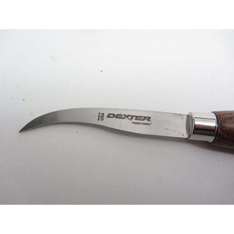 Dexter Russell Industrial Curved Point Shoe Knife | 3 3/8" 