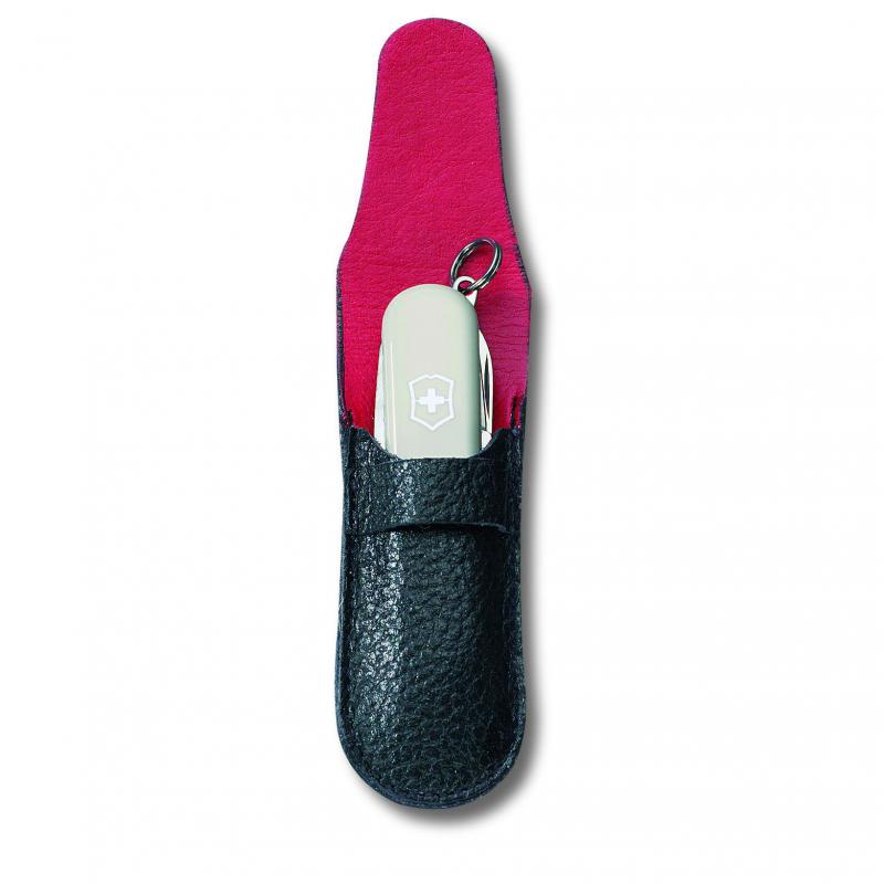Victorinox Leather Belt Pouch Black | 11.7cm Long