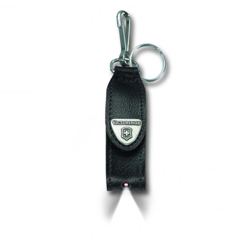 Victorinox Swiss Army Knife Victorinox Leather Hang Case Black