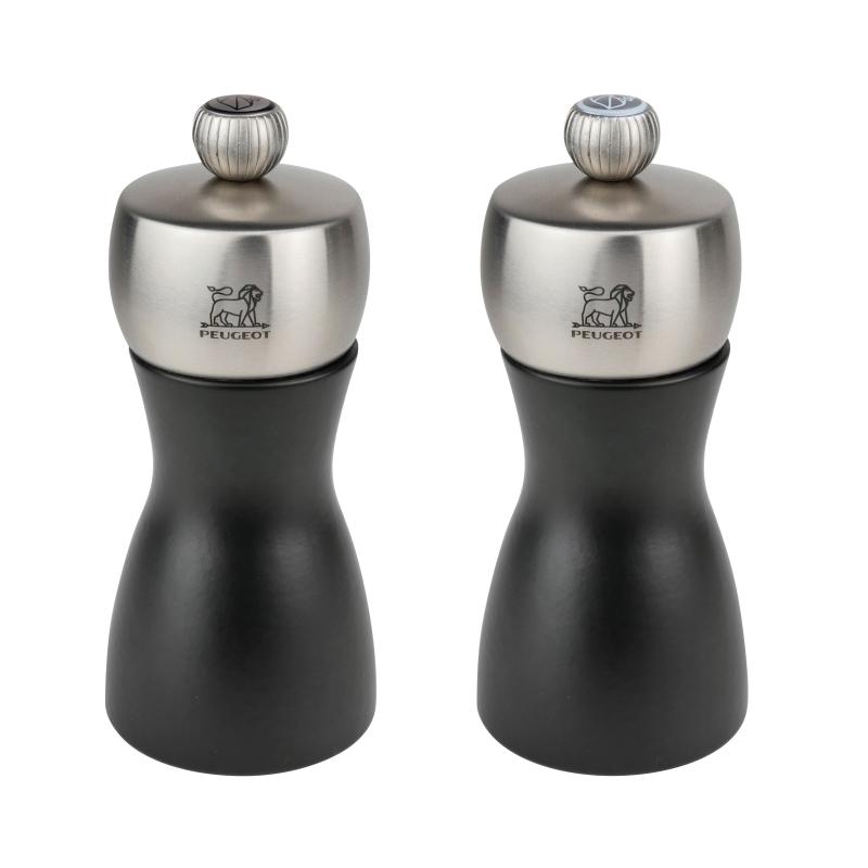 Peugeot Fidji Duo Salt & Pepper Mill Black | 12cm