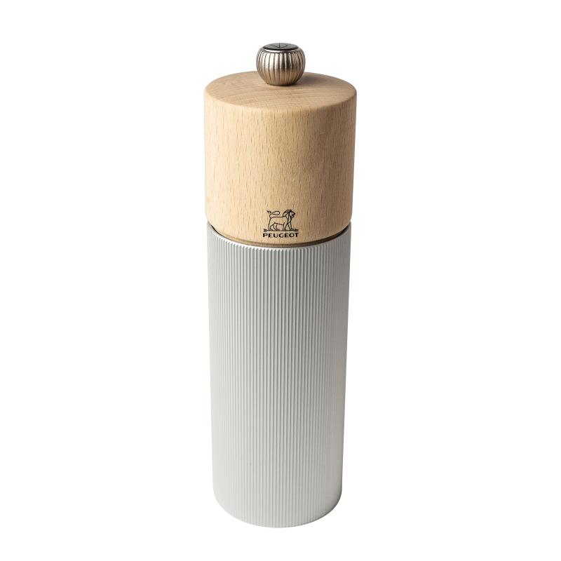 Peugeot Line Pepper Mill Wood & Aluminium | 18cm