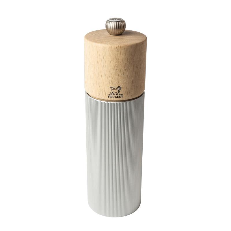 Peugeot Line Salt Mill Wood & Aluminium | 18cm