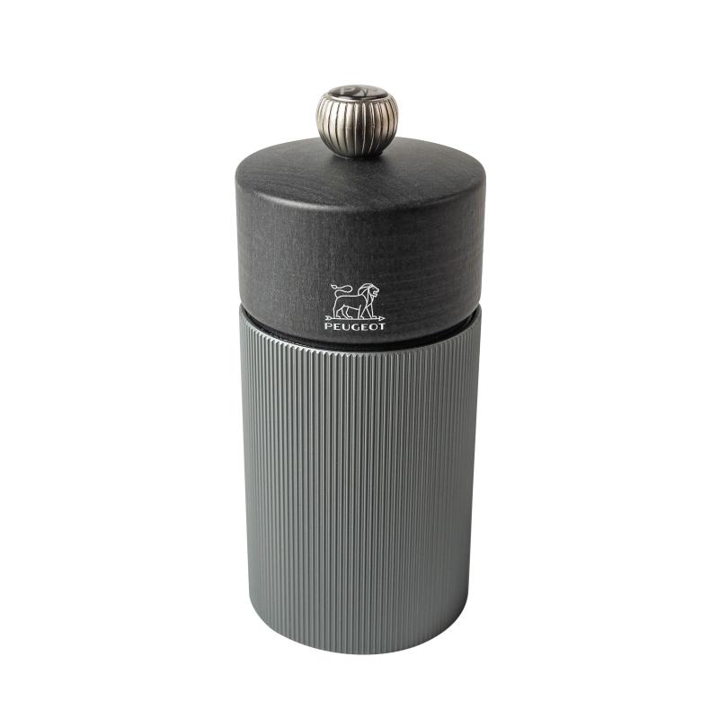 Peugeot Line Pepper Mill Graphite & Carbon | 12cm