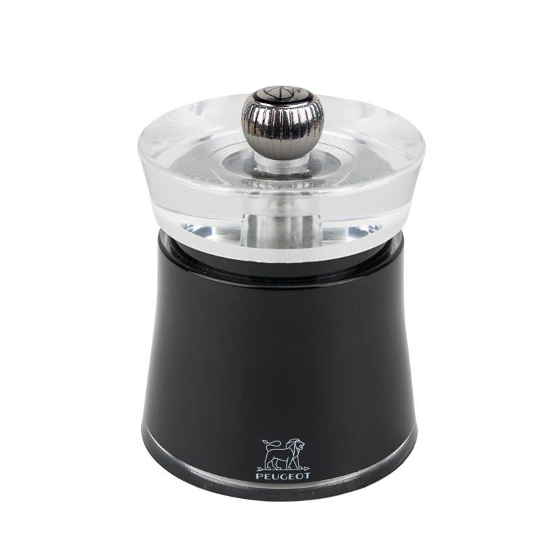 Peugeot Bali Acrylic Pepper Mill Black | 8cm