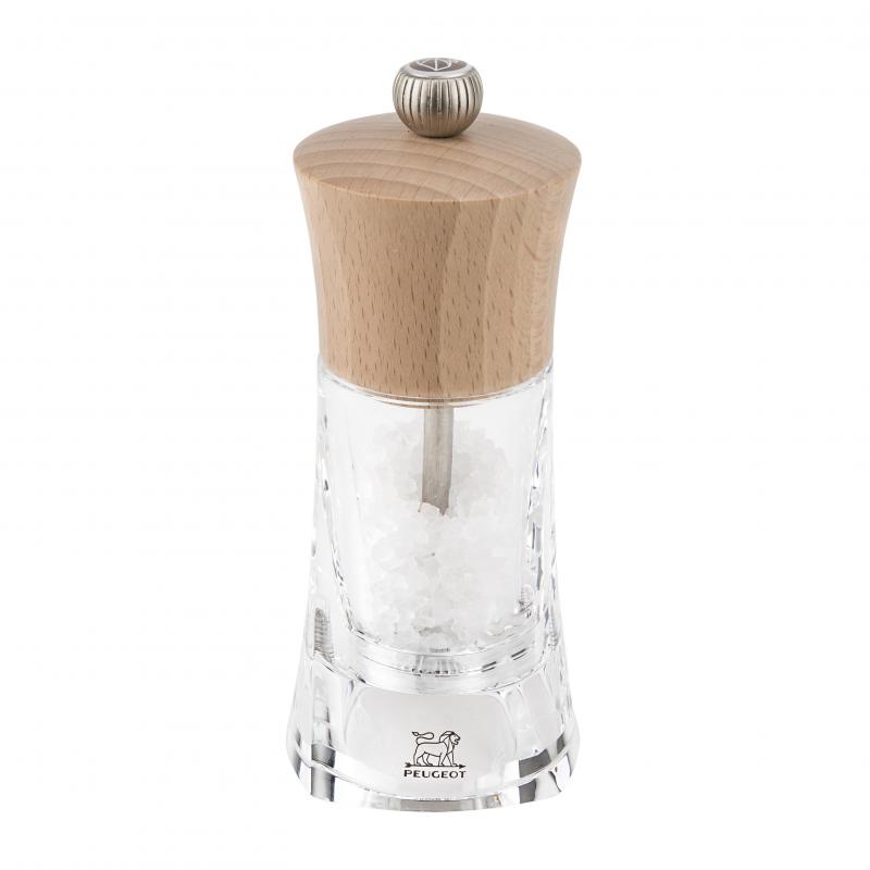 Peugeot Oléron Z Wet Salt Mill Natural Wood | 14cm