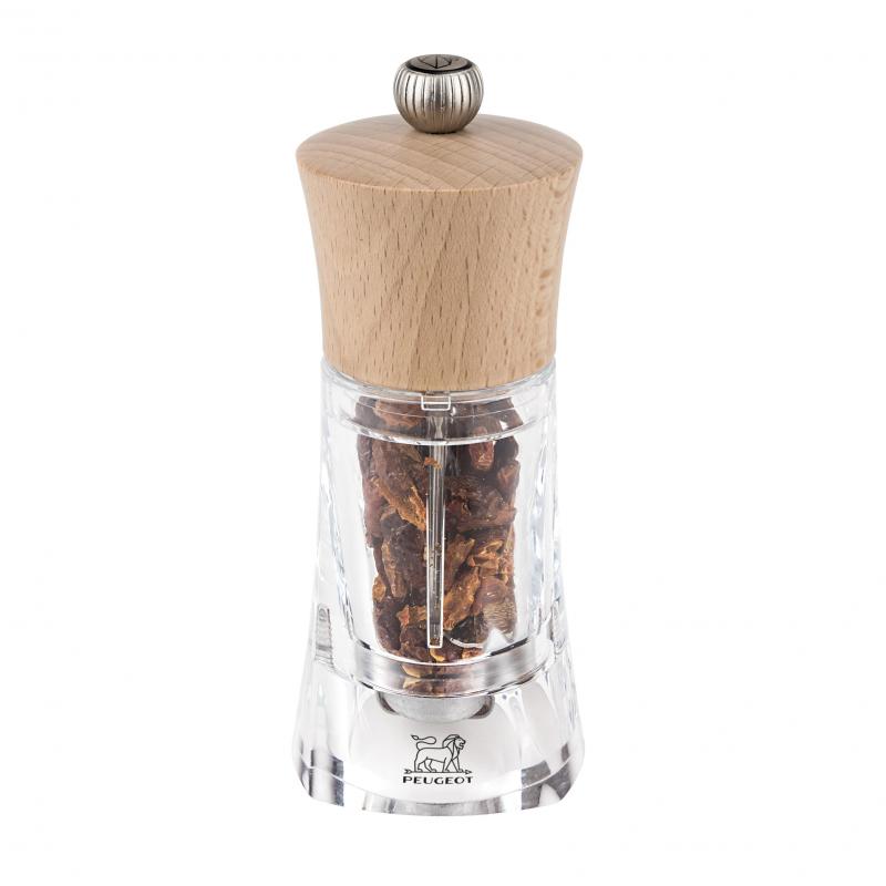 Peugeot Oléron Chilli Mill Natural Wood | 14cm