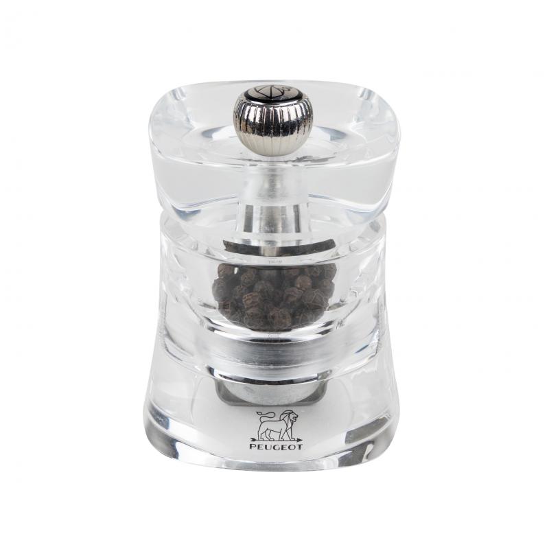 Peugeot Baltic Pepper Mill Transparent | 8cm