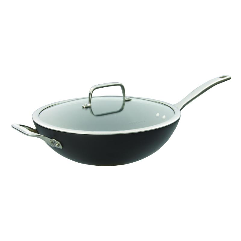 Pyrolux HA+ Induction Wok with Lid 32cm