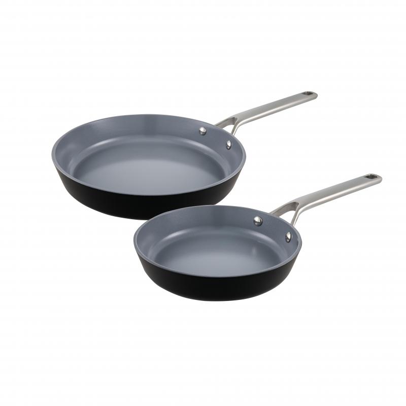 Pyrolux Nexgen Fry Pan Set Ebony | 2 Piece