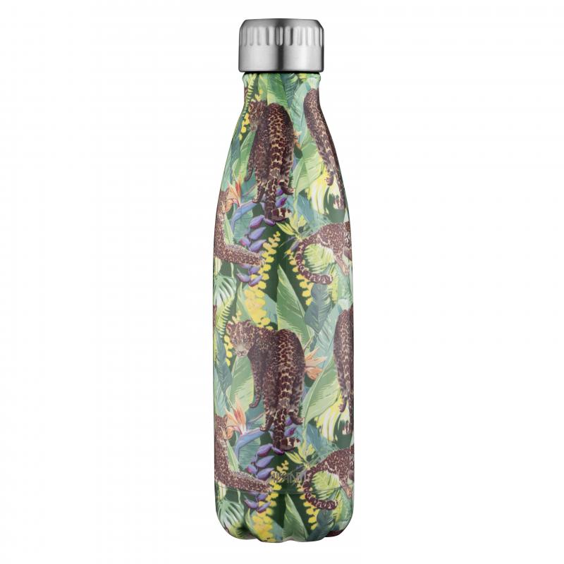 Avanti Fluid Bottle | 500ml Tropic Leopard
