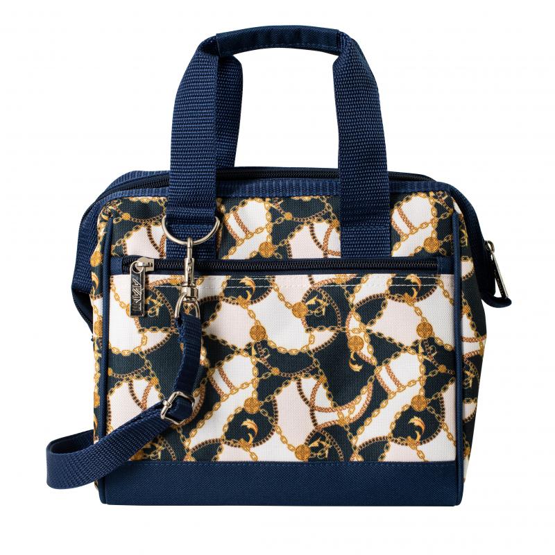 Avanti Insulated Lunch Bag | Baroque Navy/Pink