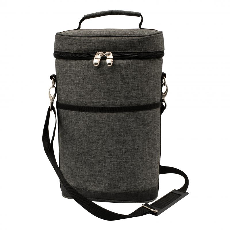 Karlstert Premium 2 Bottle Carrier | Charcoal