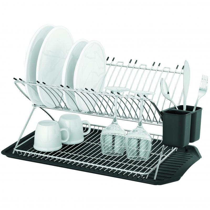 Avanti Inox Reno Profile Two Tier Dish Rack