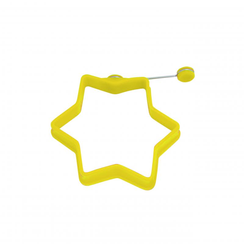Avanti Silicone Star Shape Egg Ring | Yellow