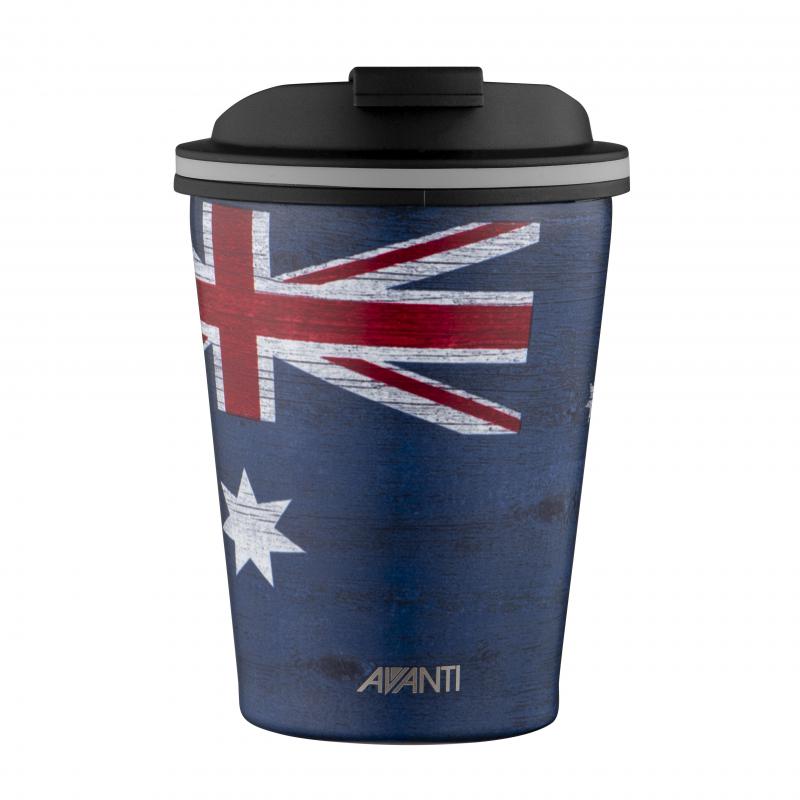 Avanti Go Cup 280ML Aussie Flag