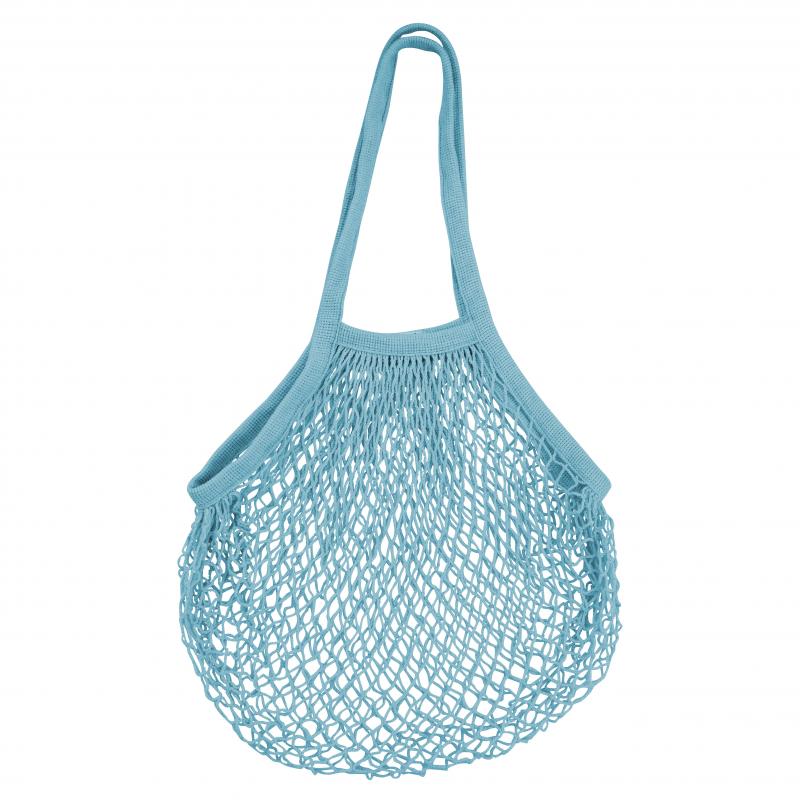 Karlstert Ecobags String bag Natural Cotton Long | Blue